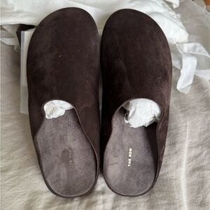 The Row Hudson - Dark Brown Suede